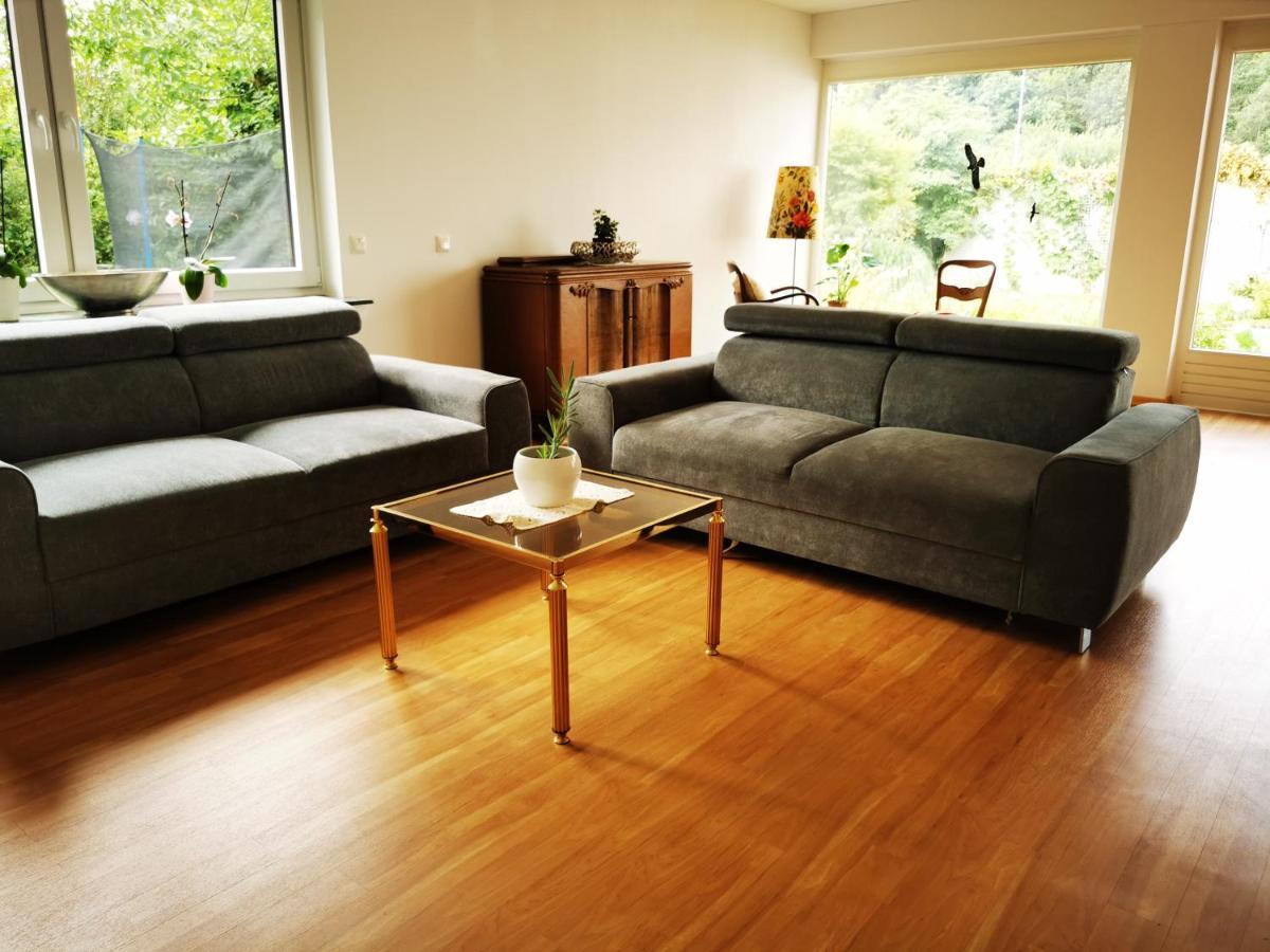 Charmantes Ferienhaus Casa Ella Mit Balkon Siegen Exteriör bild